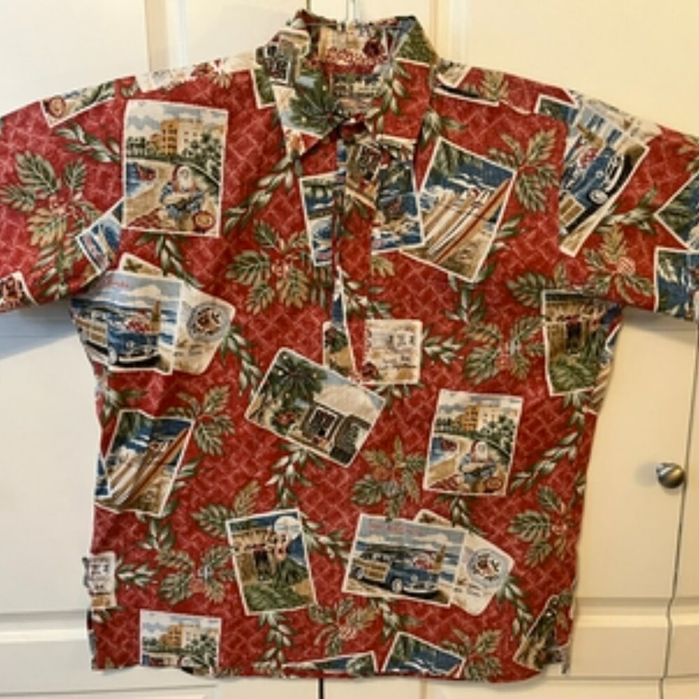 Reyn Spooner Vintage Hawaiian Shirt - Men's M
